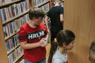 Uczestnicy zajęć pt. Nocna wyprawa do krainy bajek