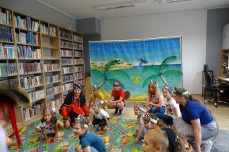 Uczestnicy zajęć pt. Piracka przygoda